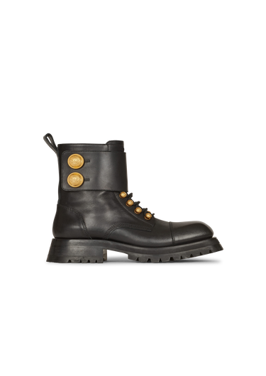 Ranger Army leather ankle boots